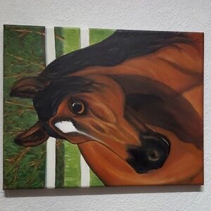 Origional Art Oil Painting 'Star'